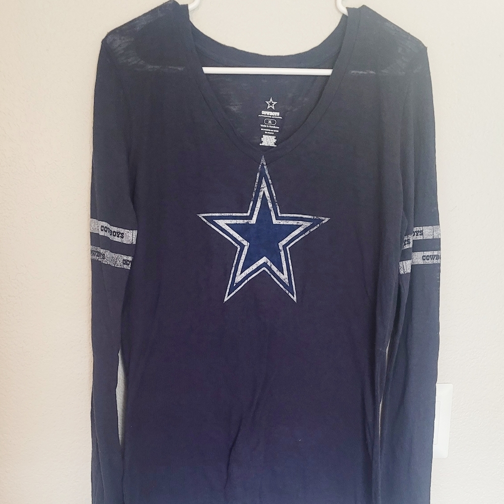 Womens Dallas Cowboys NFL Authentic Apparel Shirt XL